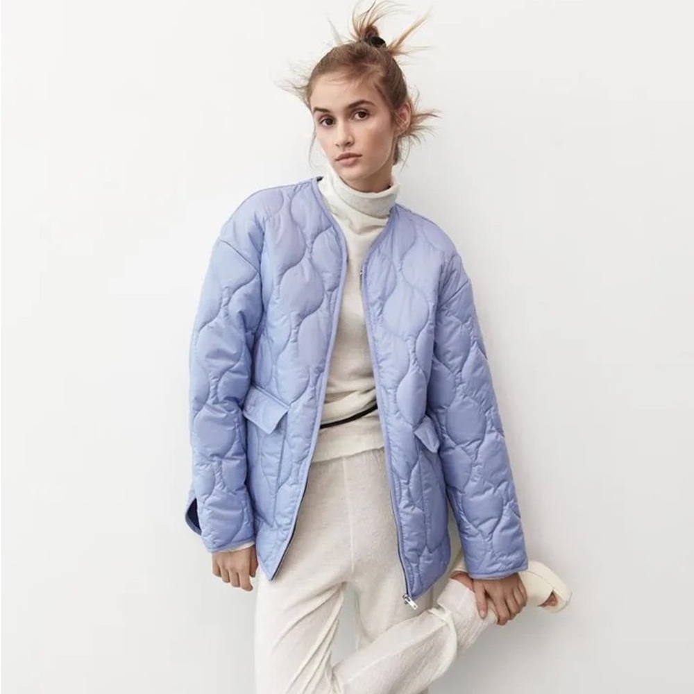 NWT Zara Oversized Quilted jacket